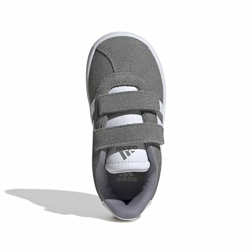 Image of adidas Boys Vl Court 3.0 Slip On Sneakers Shoes Casual - Pink, White