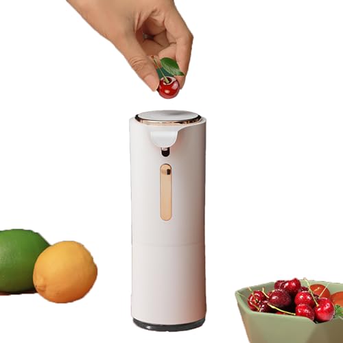 Smart Liquid Soap Dispenser, Sensor Soap Dispenser, Hands-free Foam Dispense for Deep Cleaning In Bathrooms white