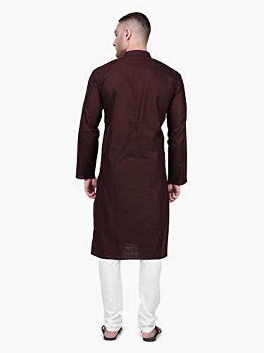 Image of Rajubhai Hargovindas Men's Premium Cotton Solid Kurta