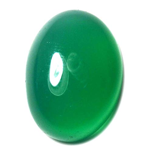 Onyx vert naturel cabochon Haqiq certifié sans traitement pour bijoutier