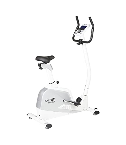 Care Fitness - Vélo Rééducation Care Med 528 - Vélo d’Appartement Élégant et Performant - 24 Programmes – 10 Fonctions –...