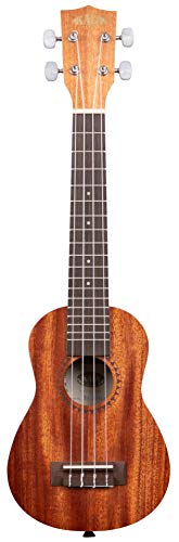 KALA KA-15SLNG Ukulélé soprano à col long en acajou satiné avec housse (UB-S) - Les Beatles, Paul McCartney, John Lennon, RIngo Starr, George Harrison KALA KA-15SLNG Ukulélé soprano à col long en acajou satiné avec housse (UB-S)