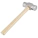 2 Pack 4 lbs Mini Sledge Hammer, Small Sledge Hammer with Wooden Handle for Demolition, Stake Driving, Cracking Stone and Concrete