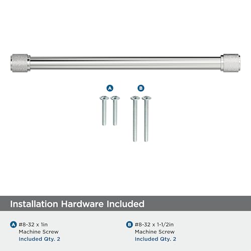 Amerock Faraday 8-13/16 inch (224 mm) Center-to-Center Polished Chrome Cabinet Pull, BP3774726 by Amerock - Used condition - Image 4