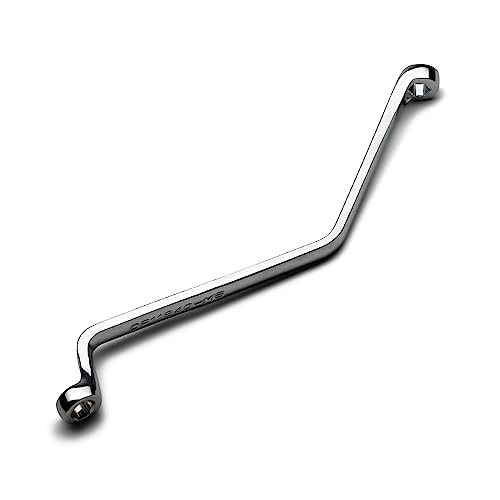 Capri Tools 8 mm Brake Bleeder Wrench, Angled Double Box End, Metric