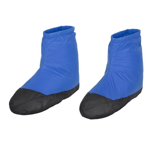 Duck Down Booties for Winter Camping and Cycling Insulated Slippers Waterproof Windproof 20D 400T Nylon with Storage Bag3