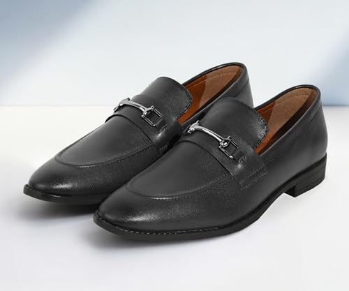 Image of LOUIS STITCH Men's Shoes Slipon Style Comfortable Moccasins with Buckle for Men - RGMCAB