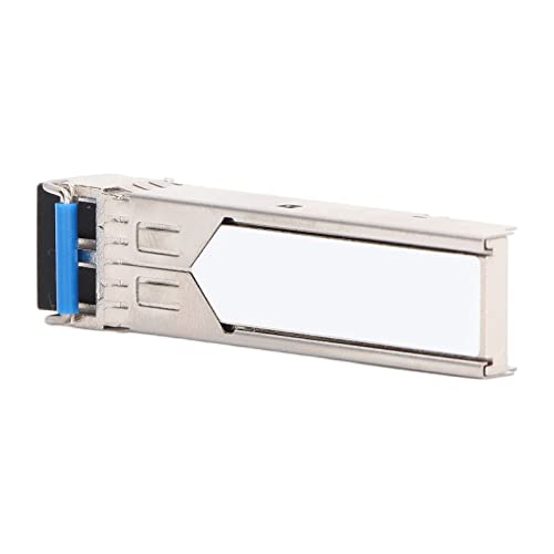 FUZHUI 10 Gigabit SFP Interface Optical Module, Single Mode Dual LC, Speed 10KM Transmission, Zinc Alloy for Stable Optical Communication