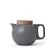 Produktbild Viva Scandinavia Jaimi V78648 Porzellan-Teekanne, 0,75 l, mit Holzdeckel