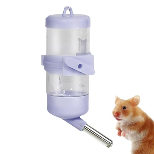 Bottiglia D'Acqua per Criceti | Dispenser Acqua Per Ricci - Accessorio Antigoccia Per Gabbie Di Furetti, Criceti, Ricci E Altri Animali Domestici Di Piccola Taglia