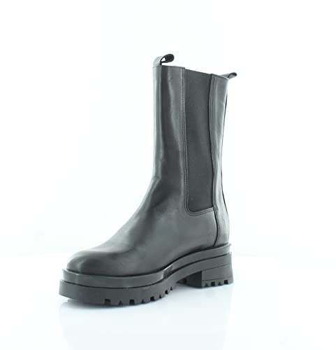 Sam Edelman Kiara Women's Boots Black Leather Size 6 M #TOP2