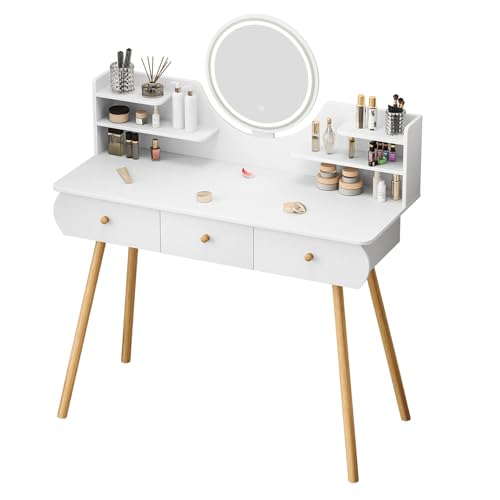 saiuwa ���ϑ� ���^ LED�~���[&���C�g�t�� ���ϑ� 4�i ��^���t�� 3�F���ߎ� ���[�I ���ʉ��ϑ� ���̎q ���ʉ��ϑ� �Z�b�g �X�c�[���t�� ���X�y�[�X�ɍœK