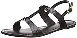  GANT Footwear Damen BEECHUM Römersandalen, Schwarz (Blk Croco Optic G009), 39 EU