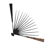 Ventilateur de poche bricolage - caractéristique et exquis avec un design classique, simple et généreux, lignes lisses, cadre de ventilateur vierge