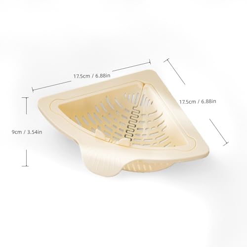 Colador triangular para fregadero con base magnética miniatura 4