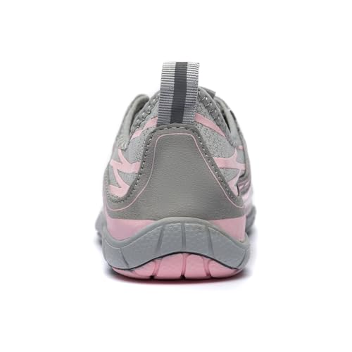 Image of Hiking Barefoot Shoes for Women Men Breathable & Non-Slip Athletic Barefoot Wide Toe Water Shoes Lightweight Perfect for Walking,Running,and Swimming