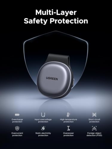 UGREEN MagFlow 25W Pocket-Sized 2-in-1 Foldable Wireless Charger - image 6