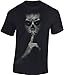 Produktbild Totenkopf Shirt Herren - Pssst! - Horror T-Shirt Männer - Skull Tshirt - Halloween Death Biker (L)