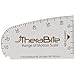 TheraBite Range of Motion Scales – Disposable Measurement Tool for Jaw Opening Progress – Pack of 150 – Ref SC001