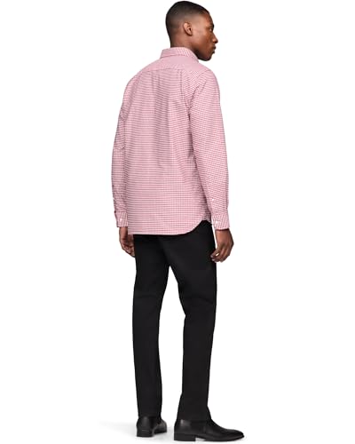 Image of Tommy Hilfiger Men's Long Sleeve Oxford Shirts in Regular Fit, Men's Button Down Shirts, Also Available in Big and Tall