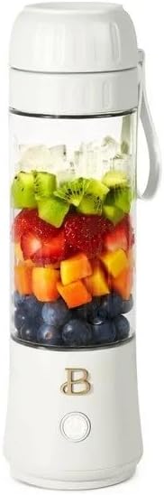 Miniatura 1 de Generic Hermosa licuadora portátil para llevar 2.0, 70 W, 16 onzas, glaseado blanco por Drew Barrymore (paquete de 1), WI-19404, estándar