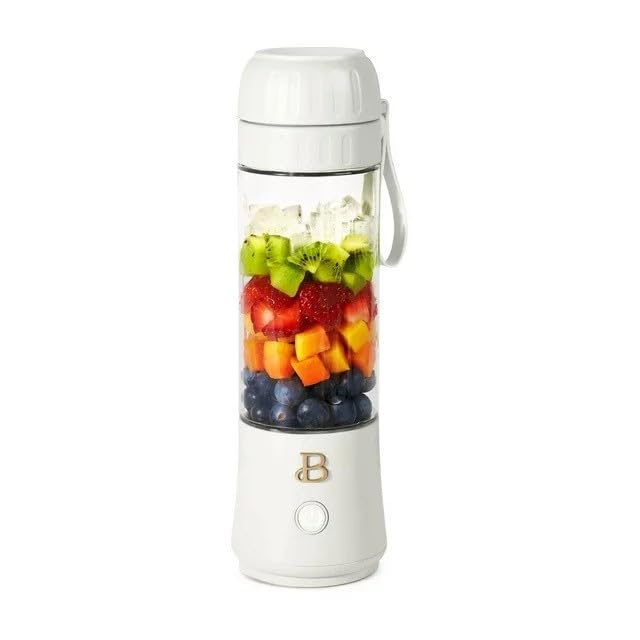 Image of Generic Beautiful Portable to-Go Blender 2.0, 70 W, 16 oz, White Icing by Drew Barrymore (pack of 1), WI-19404, Standard