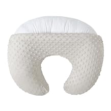 Nursing Pillow and Positioner for Breastfeeding, Ultra Soft Baby Breastfeeding Pillows for More Support for Mom and Baby, with Premium Removable Cover Sand