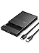 Produktbild UGREEN Festplattengehäuse 2,5 Zoll USB 3.0 SATA Gehäuse für 2.5 Zoll SSD und HDD Externe Festplatten Gehäuse unterstützt UASP HDD Case mit USB 3.0 Kabel, werkzeugfreie Montage