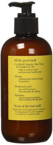 Image of The Naked Bee Nourishing Body Lotion for All Skin Types (8 fl oz) Moisture Replenishing Lotion for Dry Skin Unscented