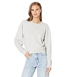 UGG Women's Seleste Micro Terry Sweater, Grey Heather, Large