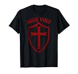 Deus Vult Templar Crusader T-Shirt T-Shirt