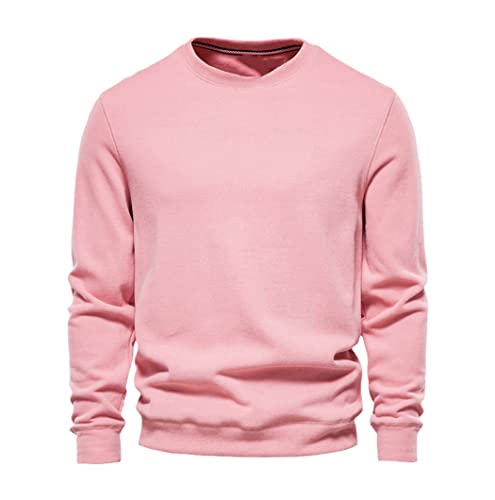 Sweat à capuche homme coton rose XL pour éliminer l'inconfort