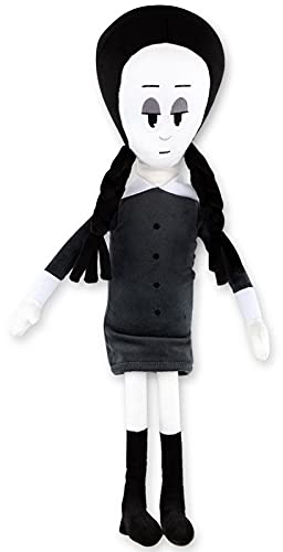 Jay Franco Addams Family Wednesday Plush Stuffed Pillow Buddy - Super Soft Polyester Microfiber, 21 inch (Official Addams Family Product)