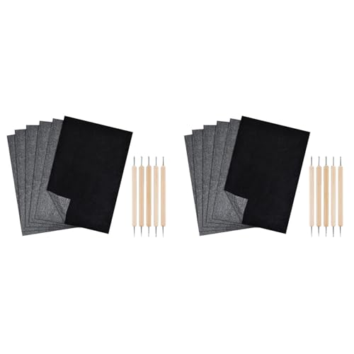 Papier calque transfert A4 noir 400 feuilles pour dessin de tatouage et traçage sur toile