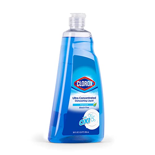 Clorox Ultra Concentrated Dish Soap with OXI, Fresh Scent, 26 Fl Oz - image 2