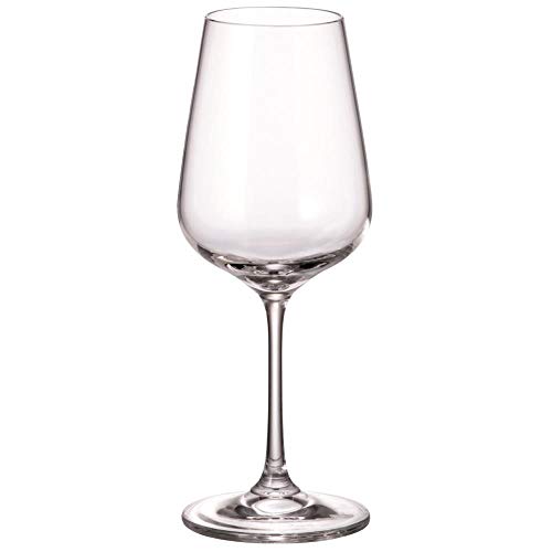 Taças Para Vinho Branco Bohemia Transparente