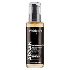 Vitalcare | Imperial Argan - Trattamento Capelli Ristrutturante con Olio d'Argan, Olio di Lino, Oil Complex per Capelli Secchi e Danneggiati, 100 ml