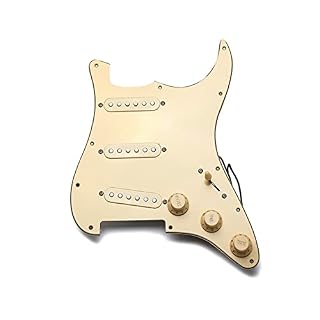 KLKL Pickguard pré-câblé Ramasser SSS Guitare Électrique Premium Assembly pour St - Les Beatles, Paul McCartney, John Lennon, RIngo Starr, George Harrison