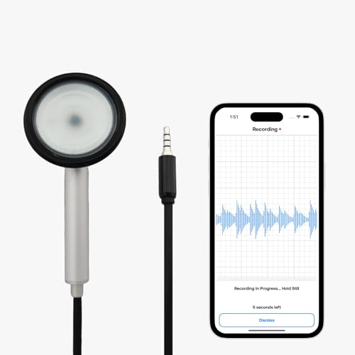 StethoAI™ 1st Gen Stethoscope Integrated with Dalia™ AI Platform — Monitor Your Key Health Indicators in One Place — Instant Analysis in 10 seconds — Effortlessly Share Your Health Readings from Anywhere with Anyone