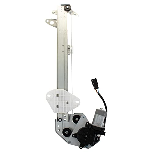 Image of TRQ Front Right Power Window Regulator & Motor Assembly Passenger Side Compatible with 2008-2012 Honda Accord