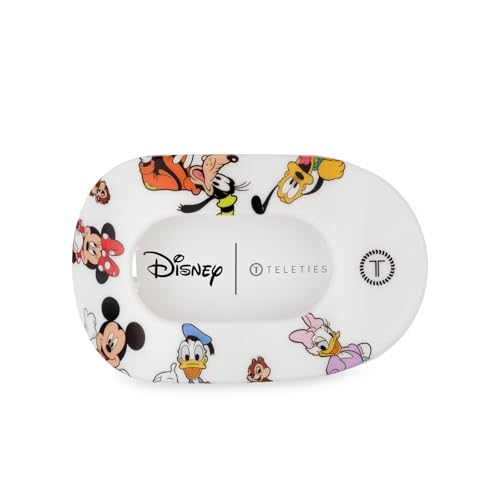 Disney TELETIES Mickey and Friends Medium Flat Round Hair Clip