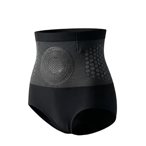 Short Sculptant Thermogénique Brûleur De Graisse Pauraju, Short Gainant 4 en 1 Pauraju, Gainant Ventre Plat Taille Haute pour Femme (x_l,Black)