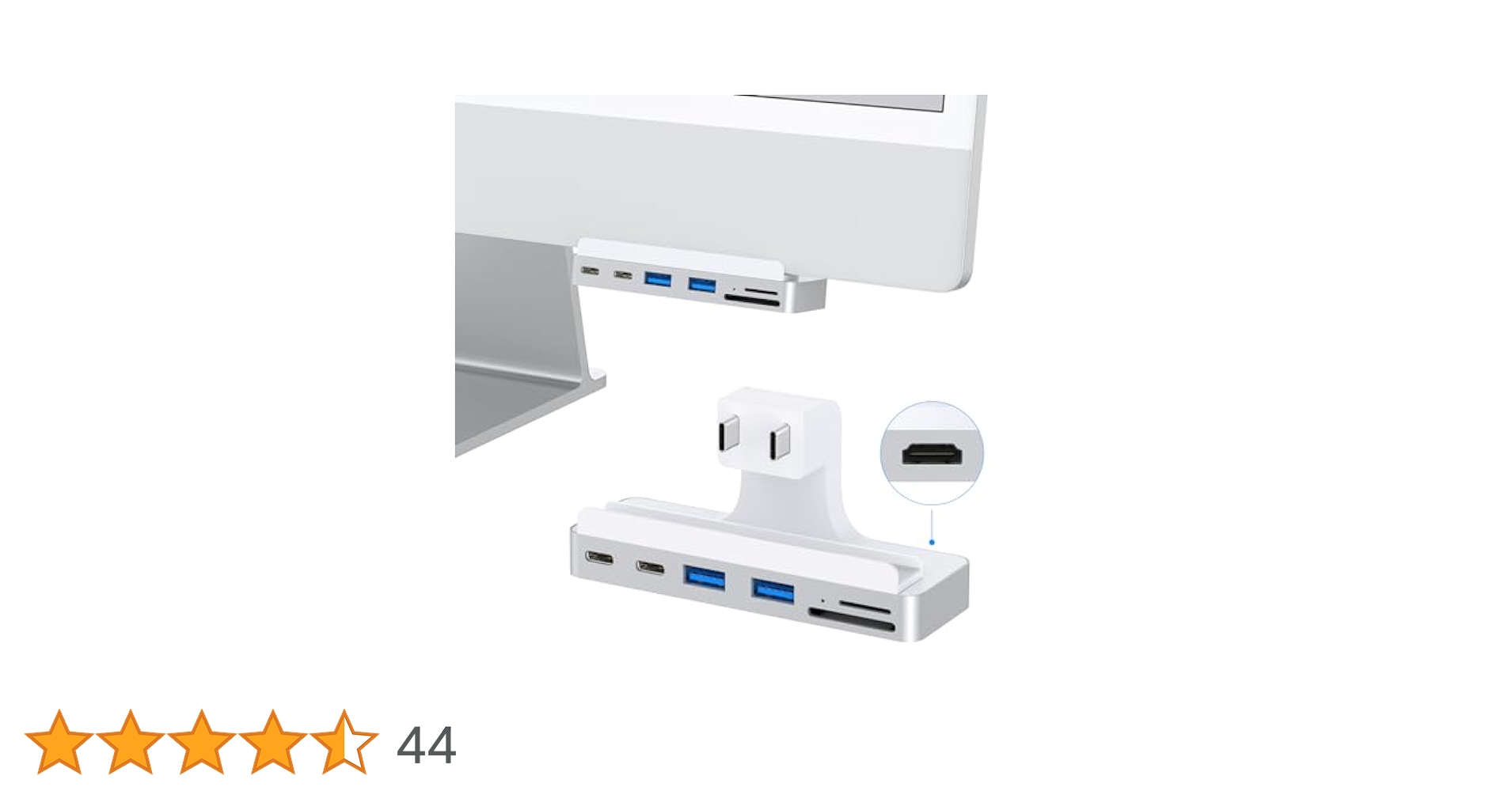 Amazon | iMac 24インチ(M1/M3/M4)用USB Cハブ iMac USB
