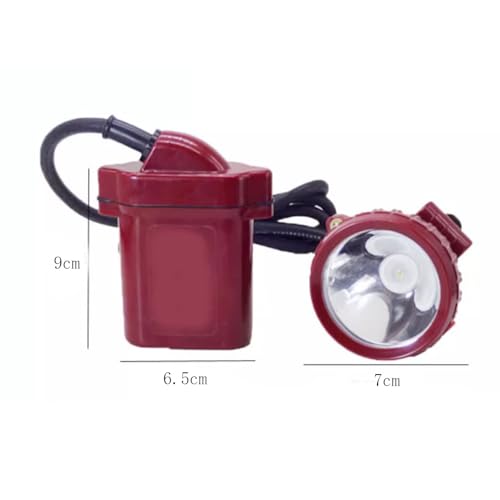 Linterna frontal LED recargable impermeable con batería de larga duración para casco 6