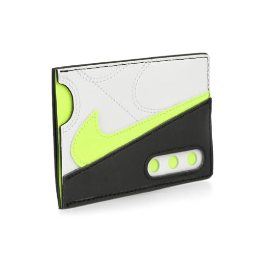 Nike Icon Air Max 90 Card Wallet Wallet Credit Cards License Cards Lime, White, Standard, Casual3