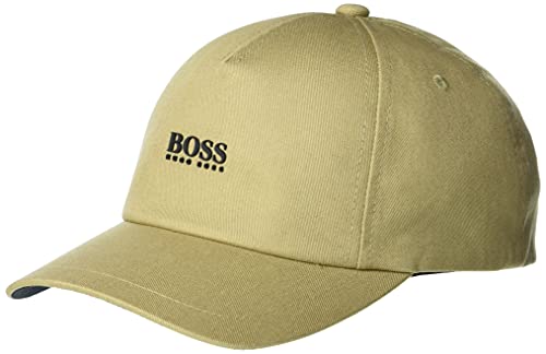 Image of BOSS Cotton Twill Small Logo Cap, Hummus