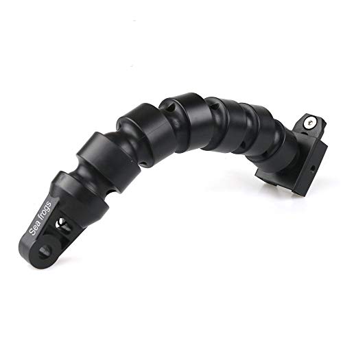 Brazo flexible para buceo Seafrogs FA-2 de 240mm con clip ajustable de 360 grados