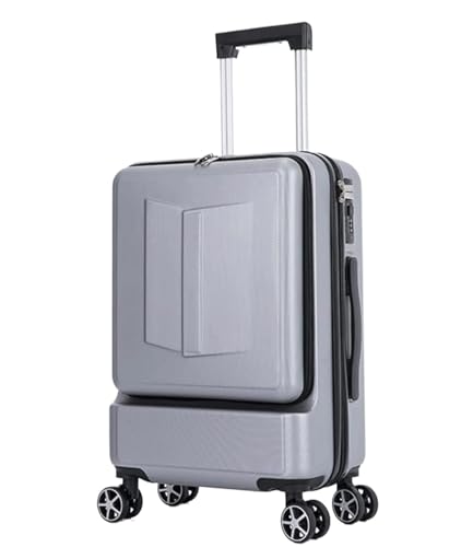 Light Suitcase Luggage Suitcase Piece Set Carry On ABS+PC Spinner Trolley With Pocket Compartmnet Wheeled Luggage (Color : F, Size : 24