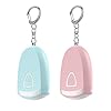 Self Defense Keychain for Women Safety Keychain – ANKOSHUN Personal Alarm 2 Pack, 130 dB Siren and Strobe Light, for…