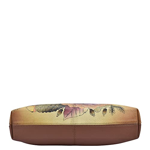 Image of Anna by Anuschka Women's Genuine Leather Medium Crossbody with External Zipper Pocket
